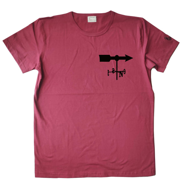 T-shirt Where the wind takes me