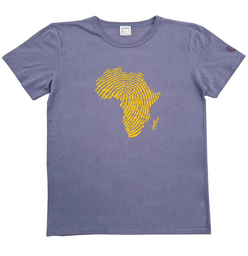 t-shirt sambalou ggris - empreinte africaine