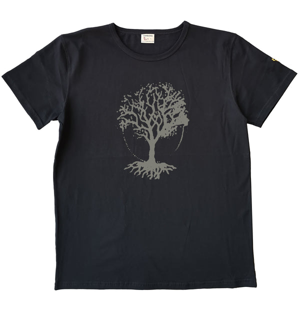 T-shirt homme bio Sambalou couleur noirarbre de vie