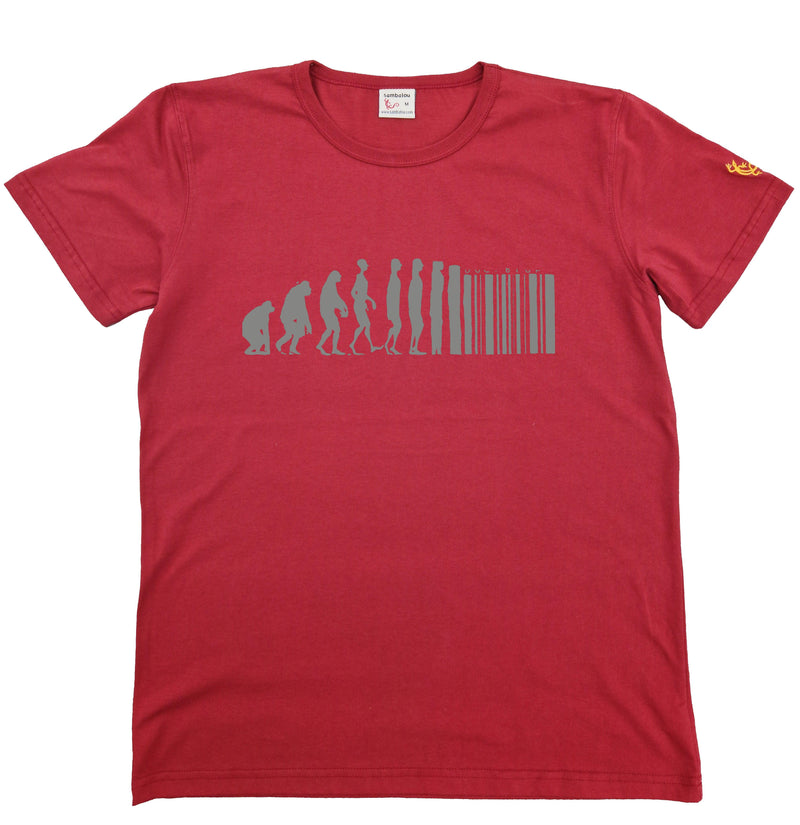 Evolution - T-shirt homme rouge 2023
