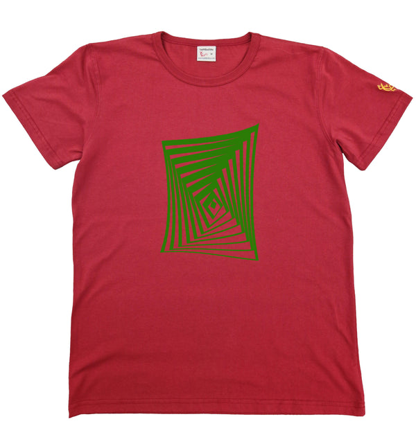 spiralsquar vert - T-shirt homme rouge 2020