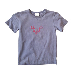 t-shirt enfant 10 ans gris salamandre
