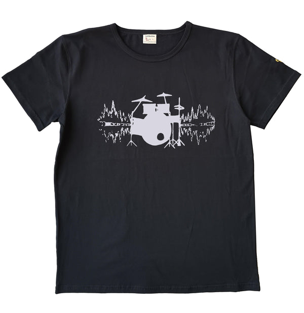t-shirt sambalou - drumswave - t-shirt noir