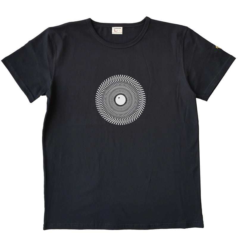 T-shirt "Oeil Thor" Noir - T-shirt homme 100% coton biologique - Sérigraphie en Belgique - Tee shirts originaux et colorés - Sambalou
