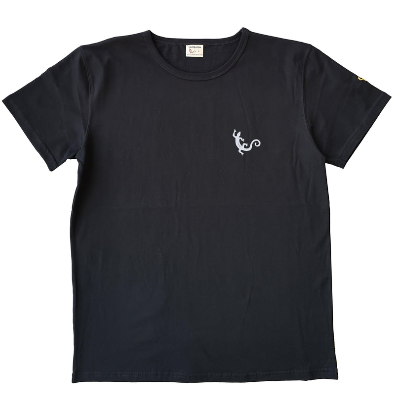 t-shirt sambalu noir - salamandre pochette