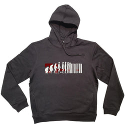 Sweat à capuche bio - hoodies Sambalou - Evolution - noir