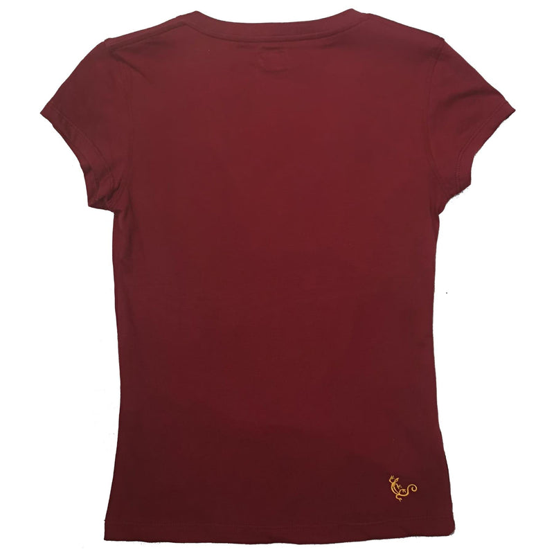 T-shirt femme Spirale rouge - T-shirt femme Sambalou