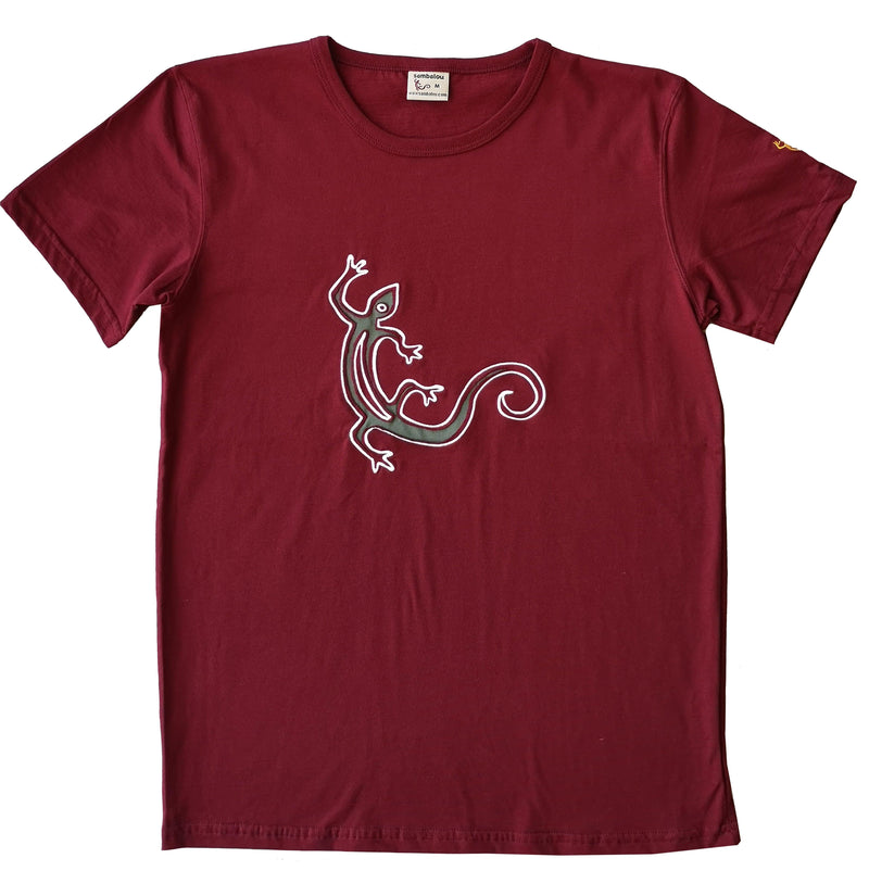 T-shirt " Salamandre brodé " grande